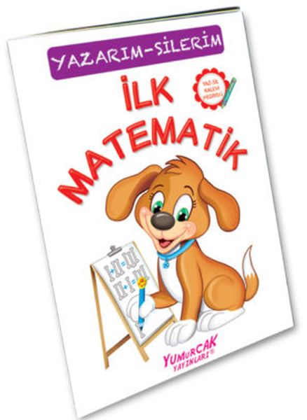 İlk Matematik Çizerim Silerim Kalem Hediyeli