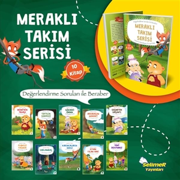Meraklı Takım Serisi 10 Kitap Takım