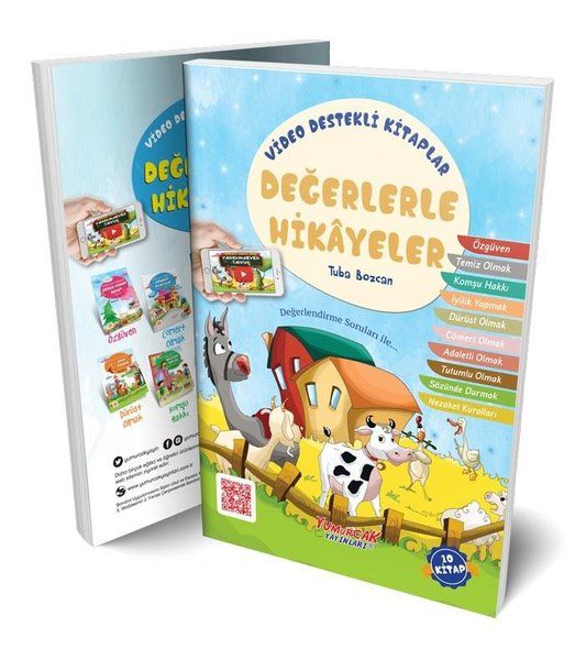Değerlerle Hikayeler 10 Kitap Takım