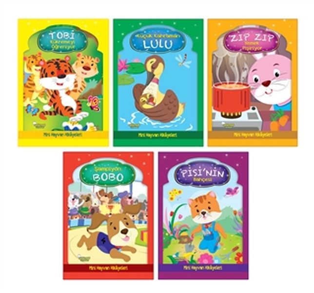 Mini Hayvan Hikayeleri 5 Kitap Takım