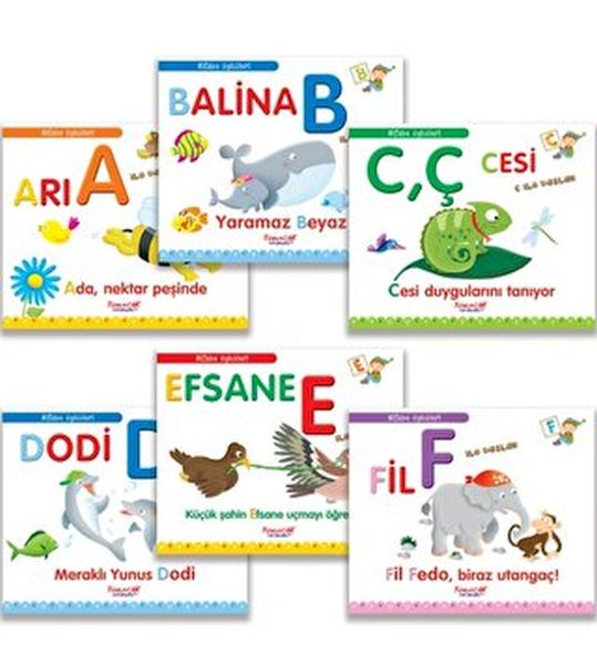 Alfabe Öyküleri 6 Kitap Set