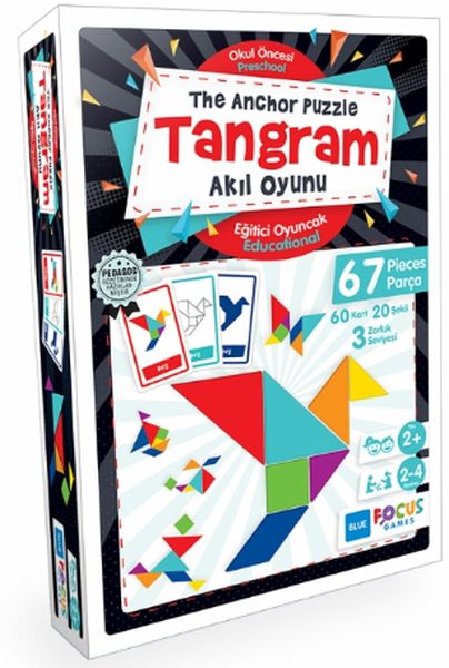 Blue Focus Tangram, Akıl Oyunu The Anchor Puzzle