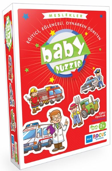 Blue Focus Meslekler Baby Puzzle