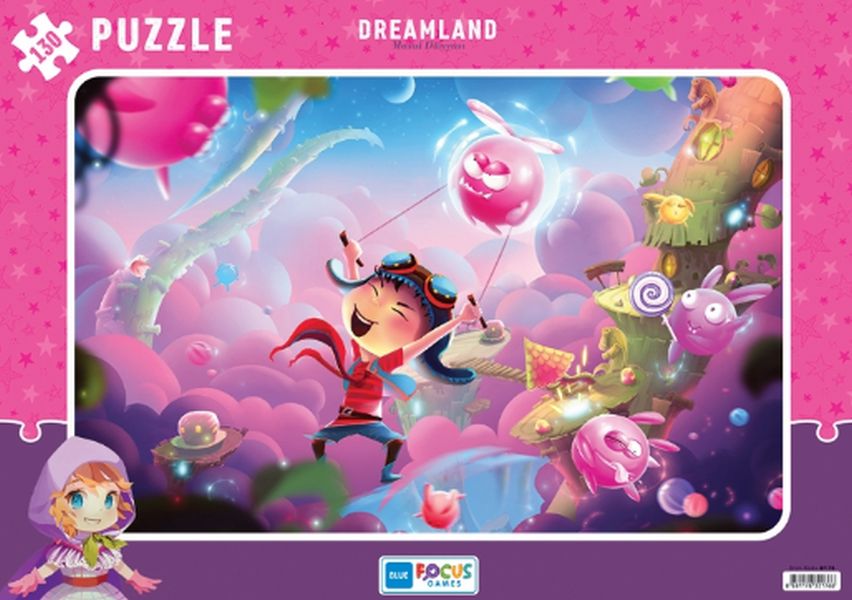 Blue Focus Dremland Masal Dünyası Puzzle 130 Parça