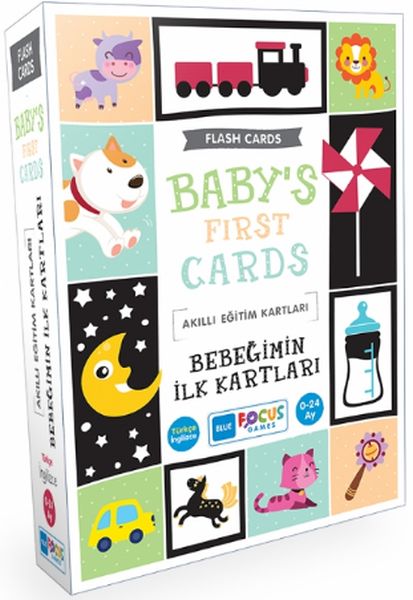 Blue Focus Bebeğimin İlk Kartları Akıllı Eğitim Kartları