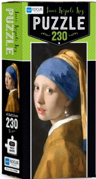 Blue Focus İnci Küpeli Kız Puzzle 230 Parça