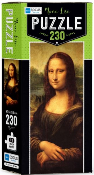 Blue Focus Mona Lisa Puzzle 230 Parça