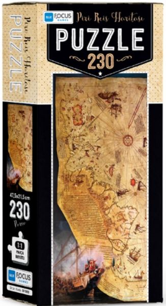 Blue Focus Piri Reis Hatırası Puzzle 230 Parça