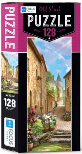 Blue Focus Old Street Puzzle 128 Parça