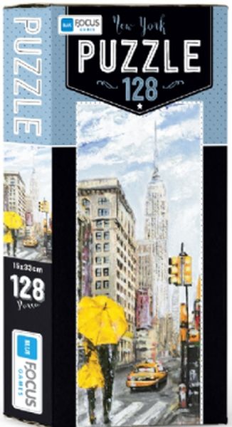Blue Focus New York Puzzle 128 Parça