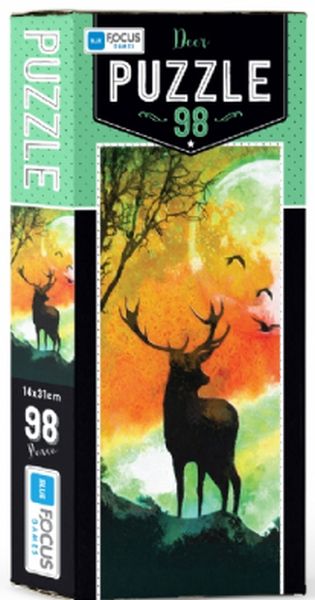 Blue Focus Deer Puzzle 98 Parça