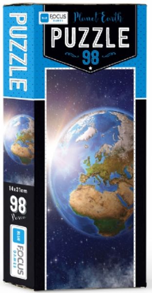 Blue Focus Planet Earth Puzzle 98 Parça