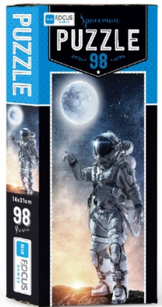 Bleu Focus Spaceman Puzzle 98 Parça