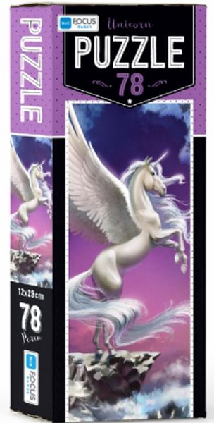 Blue Focus Unicorn Puzzle 78 Parça