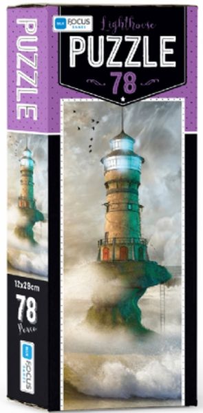 Blue Focus Lighthouse Puzzle 78 Parça