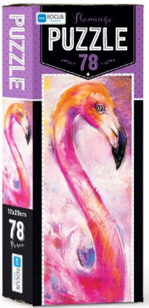 Blue Focus Flamingo Puzzle 78 Parça