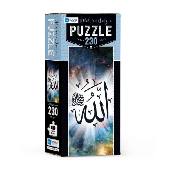 Blue Focus Allah c.c Lafz ı Puzzle 230 Parça