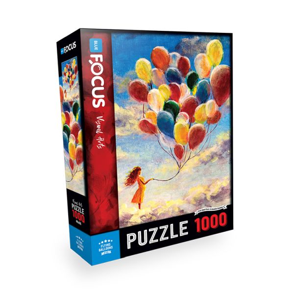 Blue Focus Flyıng Balloons Puzzle 1000 Parça