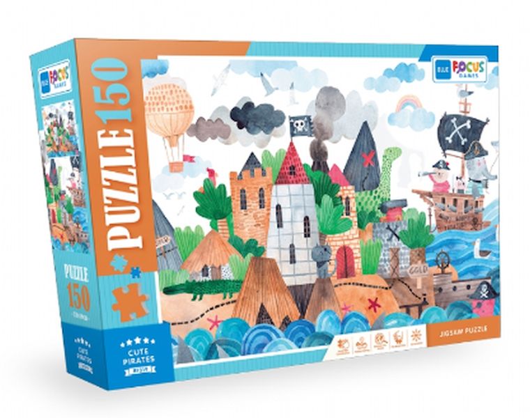 Blue Focus Cute Pırates 150 Parça