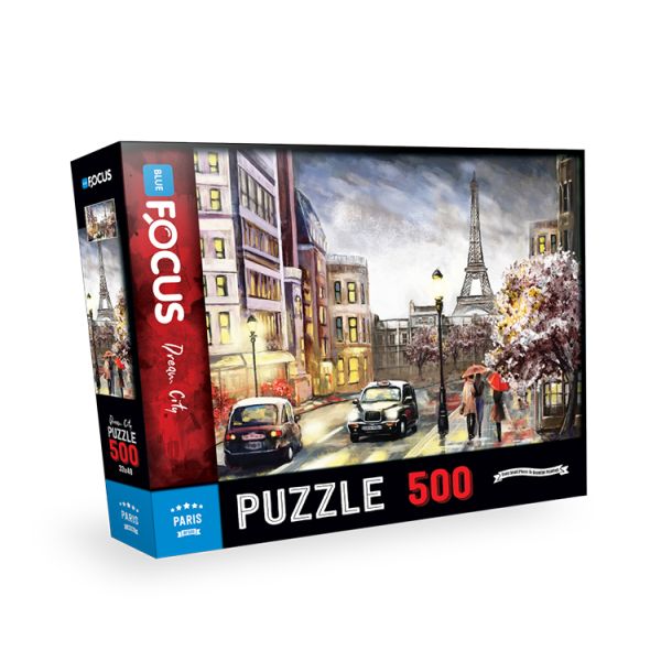 Blue Focus Paris Puzzle 500 Parça
