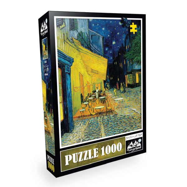 Neverland 1000 Parça Café Terrace At Nıght Kafe Terasta Gece