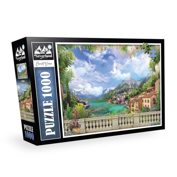 Neverland 1000 Parça Coast Vıew Sahil Manzarası