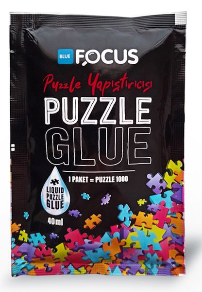 Blue Focus Puzzle Glue 40 Ml Puzzle Yapıştırıcısı 1000'Lik Puzzle İçin