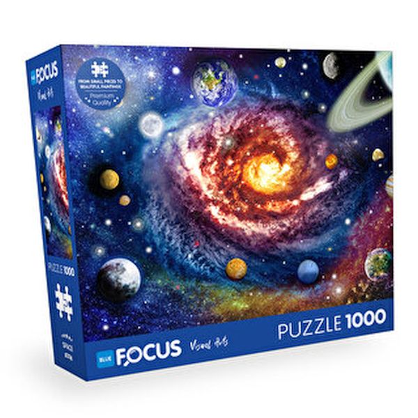 Blue Focus 1000 Parça Puzzle Space Uzay