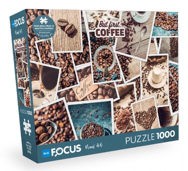 Blue Focus But Fırst Coffee 1000 Parça