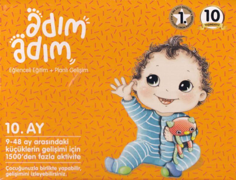 Adım Adım Bebek Eğitim Seti 10. Ay