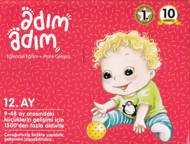Adım Adım Bebek Eğitim Seti 12. Ay