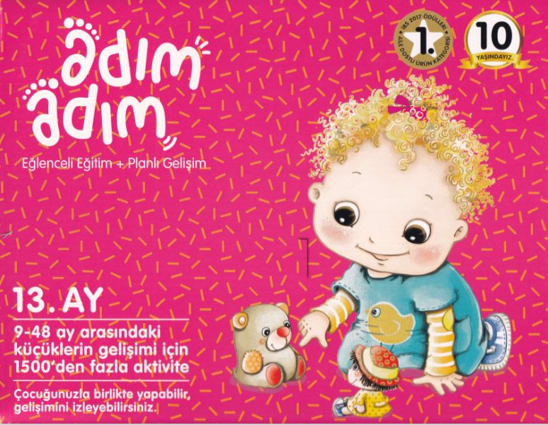 Adım Adım Bebek Eğitim Seti 13. Ay