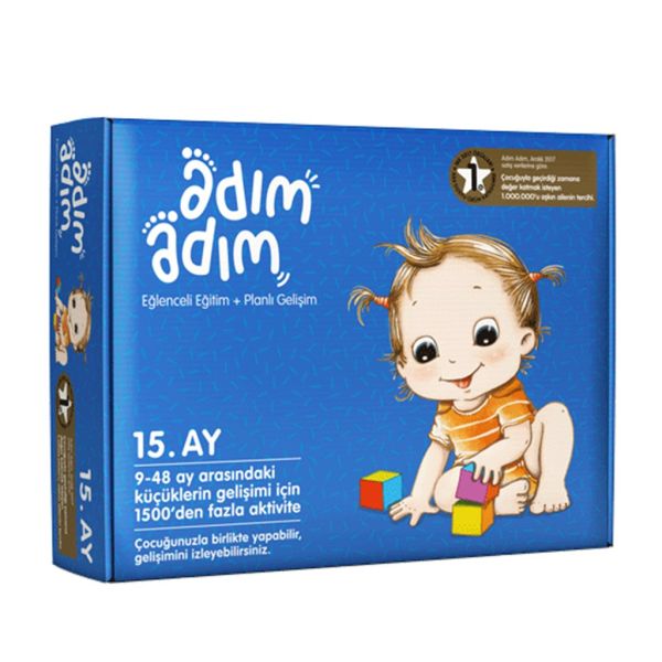 Adım Adım Bebek Eğitim Seti 15. Ay