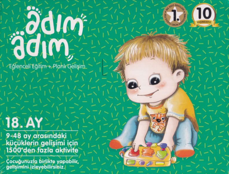Adım Adım Bebek Eğitim Seti 18. Ay