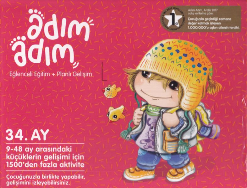 Adım Adım Bebek Eğitim Seti 34. Ay