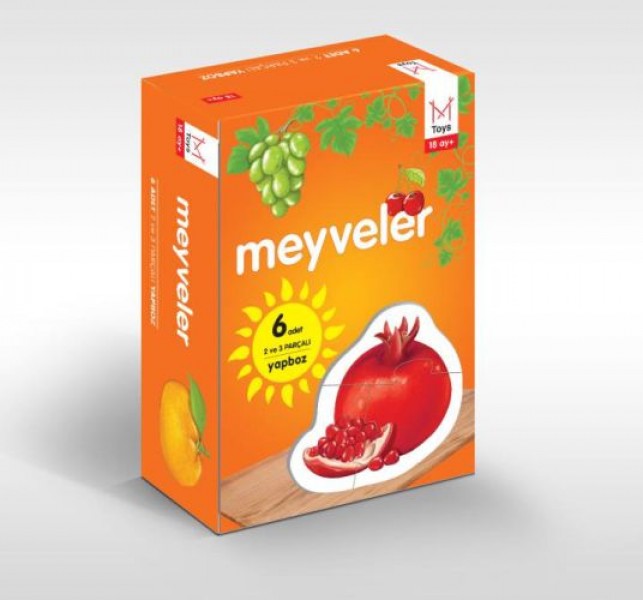 Meyveler Bebek Yapboz