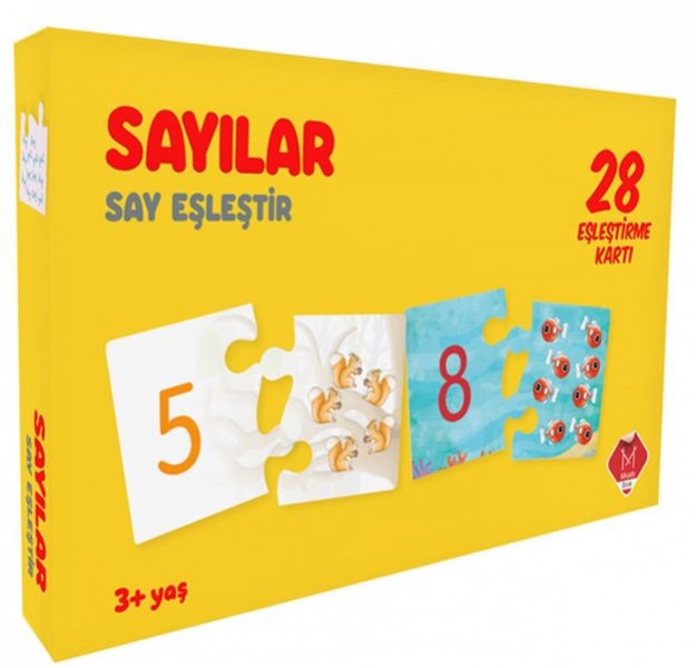 Sayılar Say Eşleştir 3 Yaş