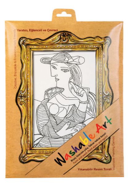 Funny Mat Pablo Pıcasso Seated Woman 25 X 35 Cm