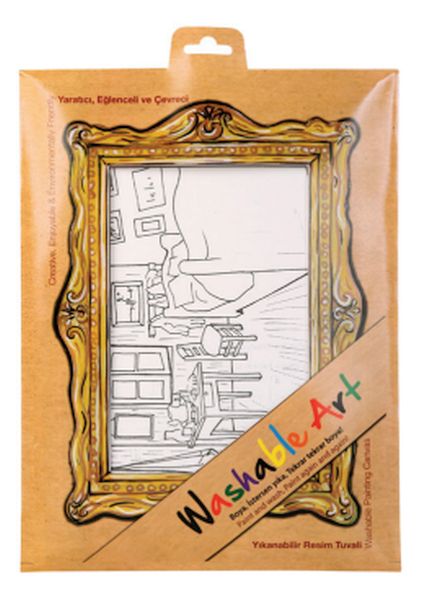 Funny Mat Vıncent Van Gogh Room At Arles 25 X 35 Cm