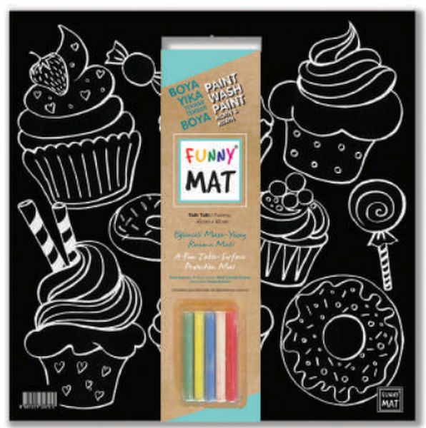 Funny Mat Tatlı Tatlı 40x40cm