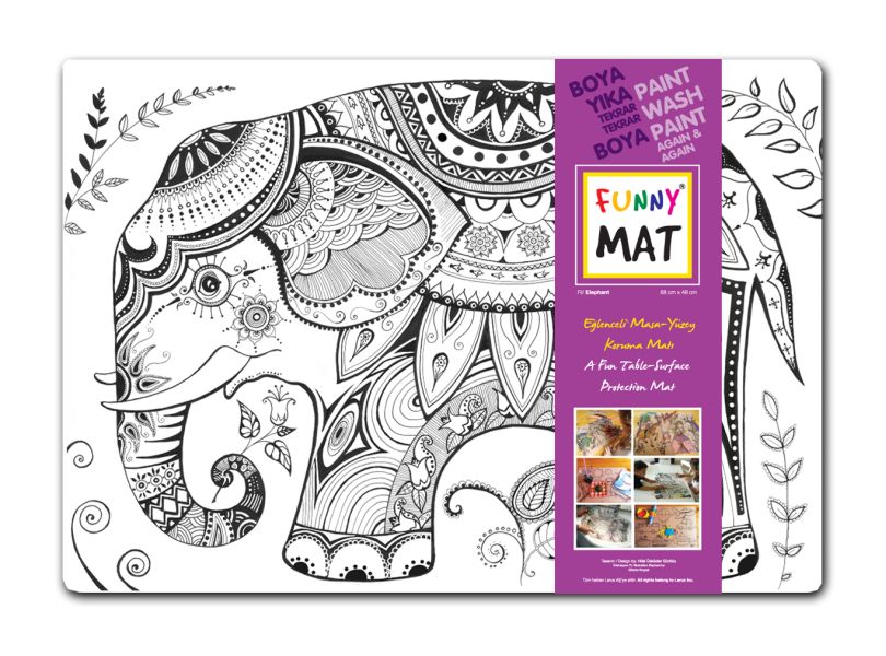 Funny Mat Fil Mandala 68x48cm