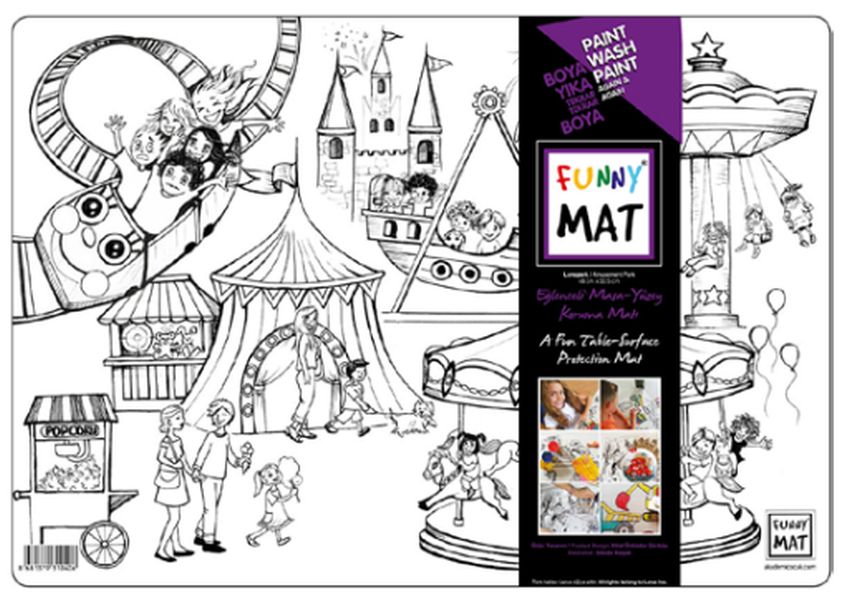 Funny Mat Lunapark 33,5x48cm