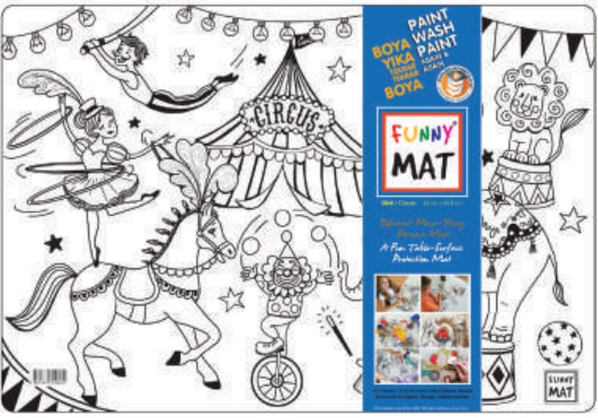 Funny Mat Sirk 33,5x48cm