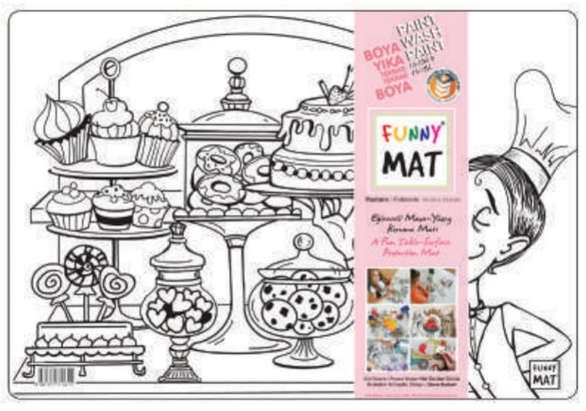 Funny Mat Pastane 33,5x48cm