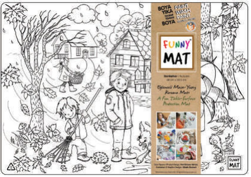 Funny Mat Sonbahar 33,5 X 48 Cm