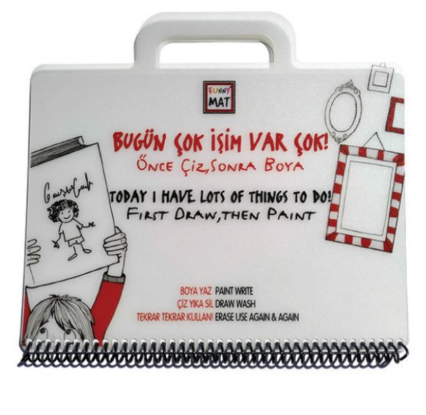 Funny Mat Mini Set Bugün Çok İşim Var Çok