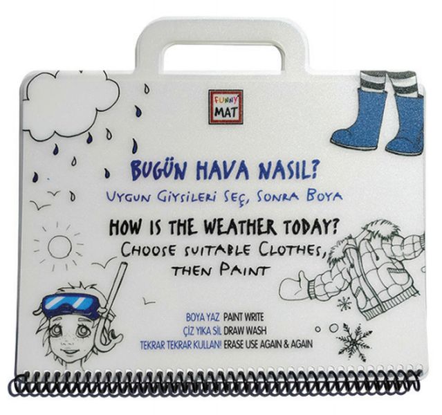 Funny Mat Mini Set Bugün Hava Nasıl