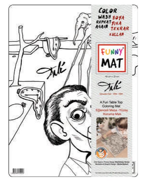 Funny Mat Salvador Dalı 30 X 40 Cm