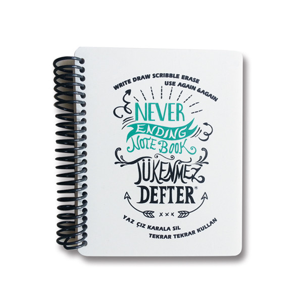 Tükenmez Not Defteri 3 13x16 cm