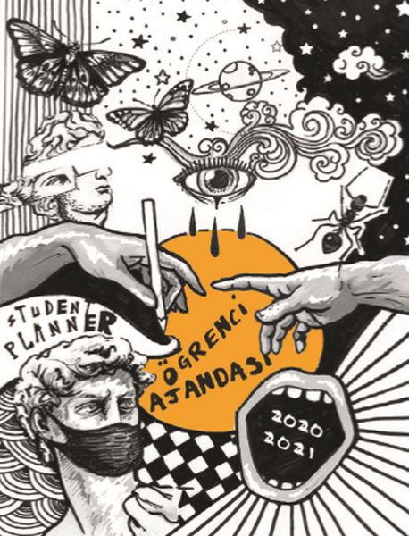 Akademi Çocuk 3073 Öğrenci Ajandası 2020 2021 Contagion 16x21 cm